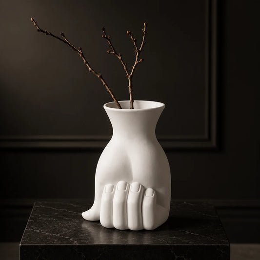 The Embrace Sculptural Ceramic Vase