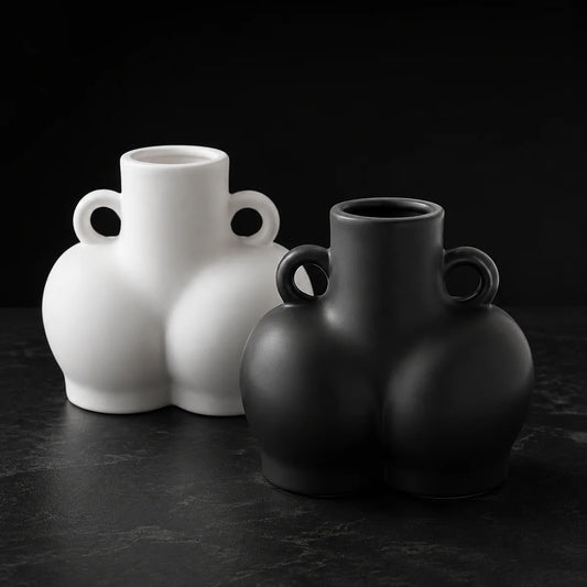 The Double Curve Sculptural Ceramic Vase
