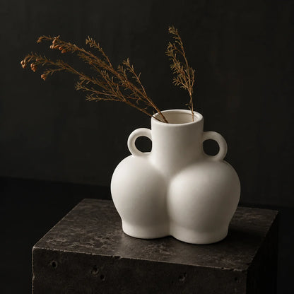 The Double Curve Sculptural Ceramic Vase