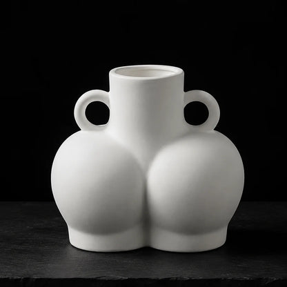 The Double Curve Sculptural Ceramic Vase